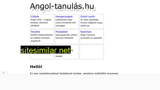 angol-tanulas.hu alternative sites