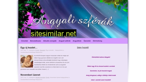 angyaliszferak.hu alternative sites