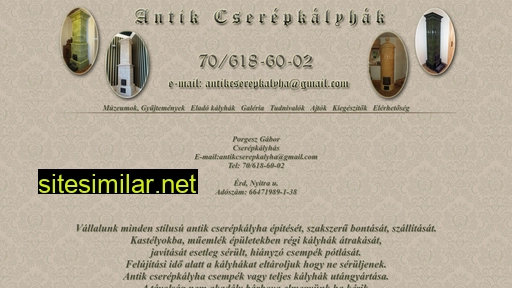 antikcserepkalyha.hu alternative sites