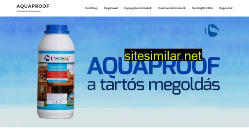 aquaproof.hu alternative sites