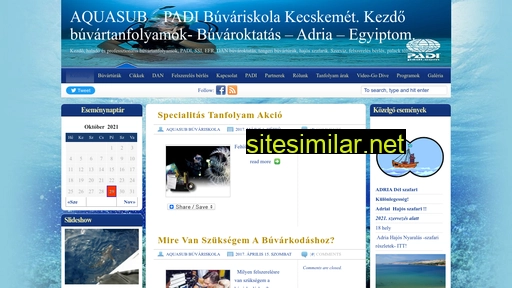 aquasub.hu alternative sites
