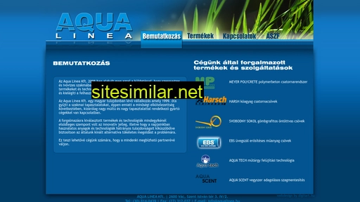 aqualinea.hu alternative sites