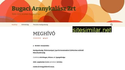 aranykalasz.hu alternative sites