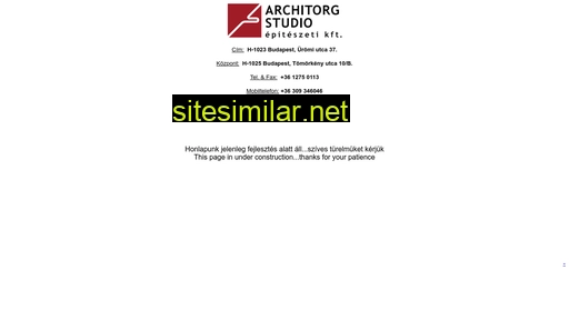architorg.hu alternative sites
