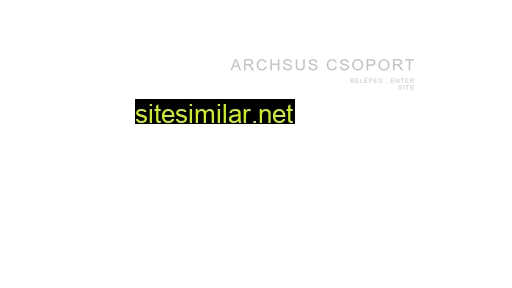 archsus.hu alternative sites