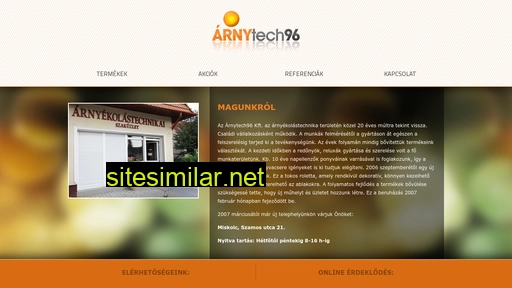 arnyshop.hu alternative sites