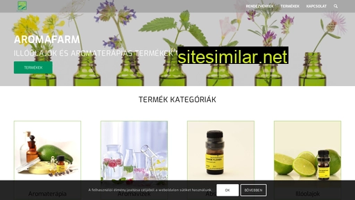 aromafarm.hu alternative sites