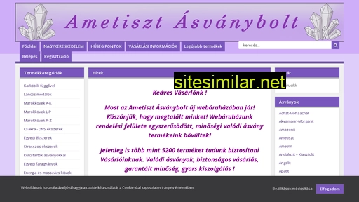 asvanybolt.hu alternative sites