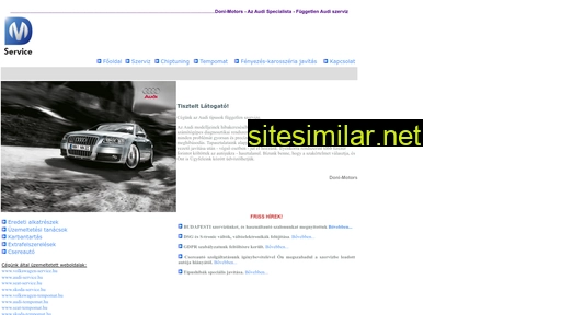 Audi-tempomat similar sites