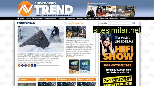 audiovideo-trend.hu alternative sites