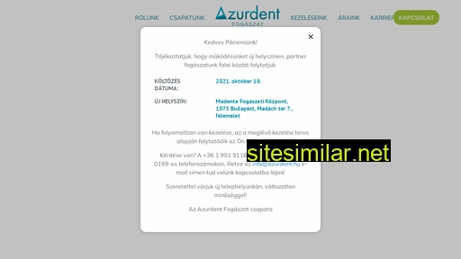 azurdent.hu alternative sites