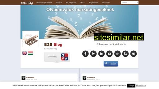 b2b-blog.hu alternative sites