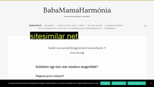 babamamaharmonia.hu alternative sites