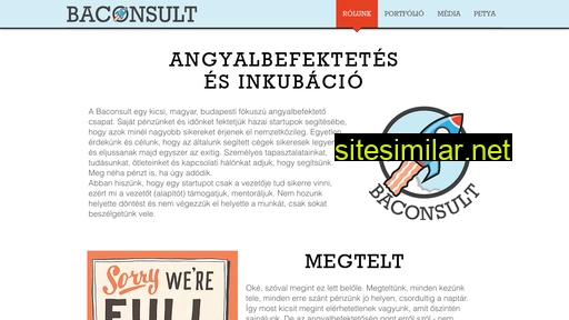 baconsult.hu alternative sites