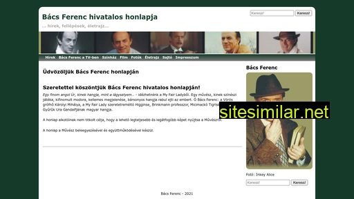 bacsferenc.hu alternative sites