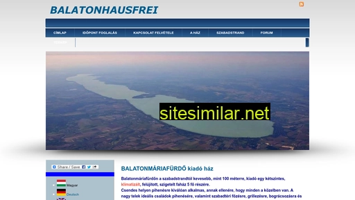 balatonhausfrei.hu alternative sites