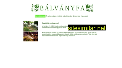 balvanyfa.hu alternative sites