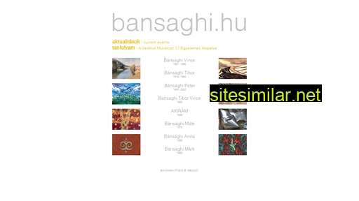 Bansaghi similar sites