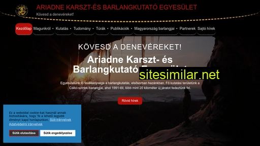 barlangvilag.hu alternative sites