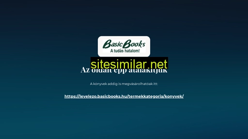 basicbooks.hu alternative sites