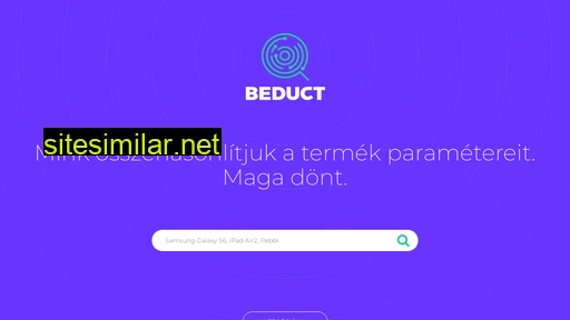 beduct.hu alternative sites