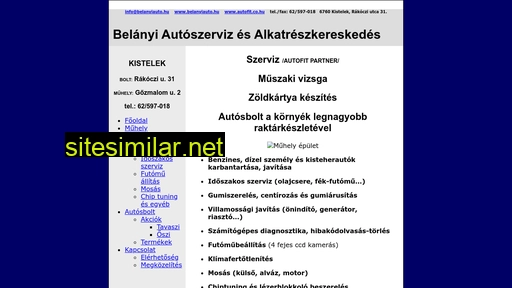 belanyiauto.hu alternative sites