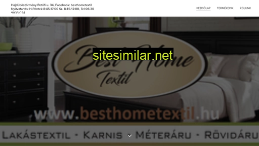 Besthometextil similar sites