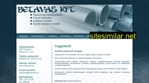 betavas.hu alternative sites