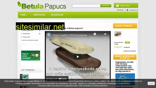 betulapapucs.hu alternative sites