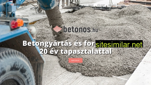 betonos.hu alternative sites