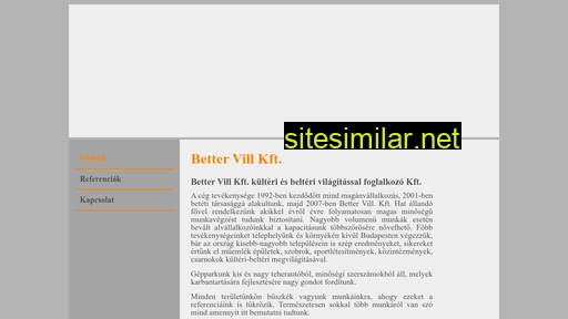 bettervill.hu alternative sites