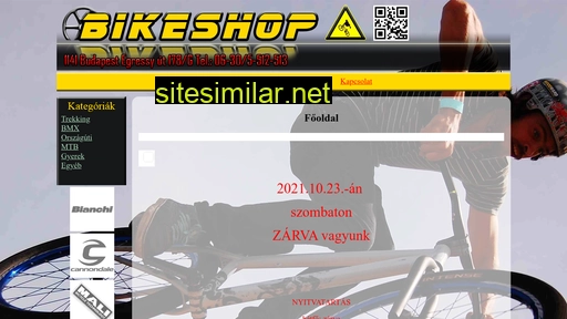 bikeshop.hu alternative sites