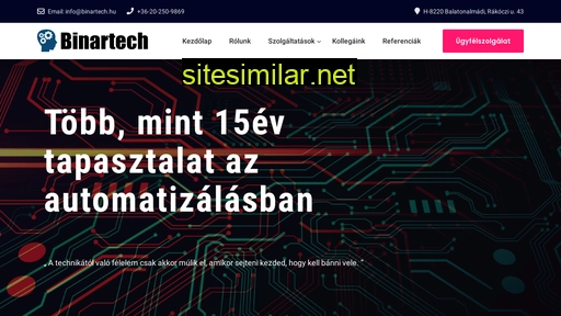 binartech.hu alternative sites