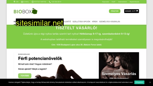 bioboxaruhaz.hu alternative sites
