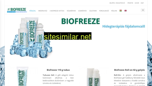 biofreeze.hu alternative sites