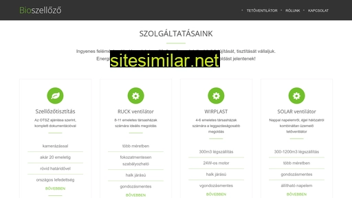 bioszellozo.hu alternative sites