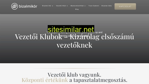 bizalmikor.hu alternative sites