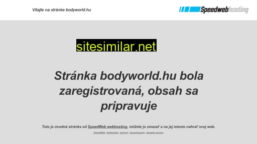 bodyworld.hu alternative sites