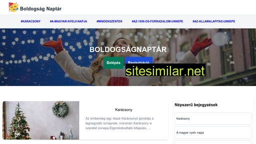 boldogsagnaptar.hu alternative sites
