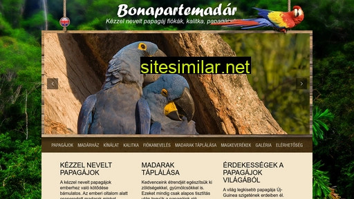 bonapartemadar.hu alternative sites