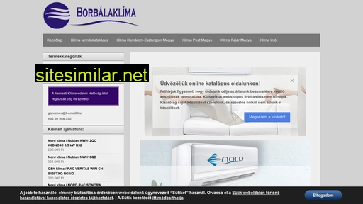 borbalaklima.hu alternative sites