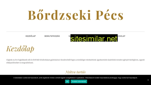 bordzsekipecs.hu alternative sites
