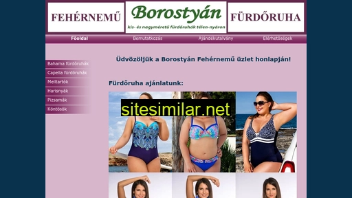 borostyanfehernemu.hu alternative sites