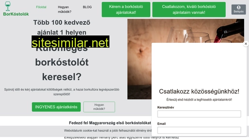 borkostolok.hu alternative sites