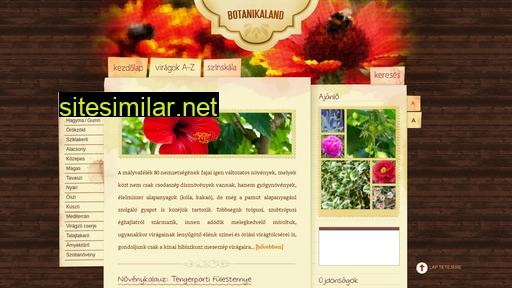 botanikaland.hu alternative sites