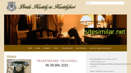 bredakastely.hu alternative sites