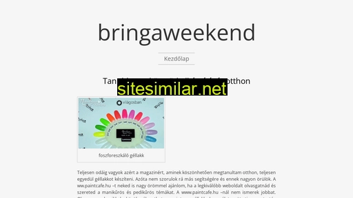 bringaweekend.hu alternative sites
