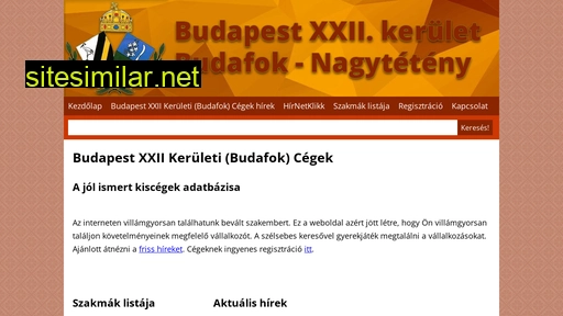 budapest-budafok-cegek.hu alternative sites