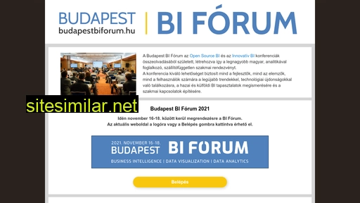 budapestbiforum.hu alternative sites