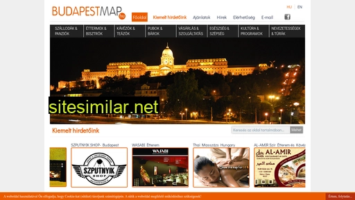budapestmap.hu alternative sites
